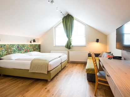 Nature hotel - Müllmanagement: Mehrweg-Geschirr - Deluxe Zimmer - Das Grüne Hotel zur Post - 100% BIO