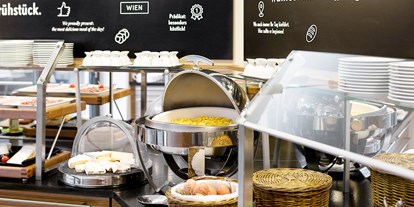 Naturhotel - Bio-Küche: Laktosefreie Kost möglich - Wien - Frühstücksbuffet - Boutiquehotel Stadthalle