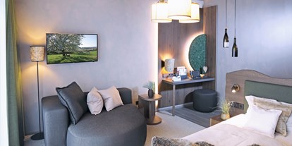 Naturhotel - Umgebungsschwerpunkt: Berg - Bad Herrenalb - Circular Living Designzimmer Waldklang Deluxe - SCHWARZWALD PANORAMA