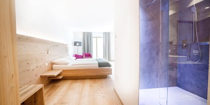 Naturhotel - Massagen - Steinegg, Gemeinde Karneid - Gut schlafen in der Bird Junior Suite - Vegan Hotel LA VIMEA