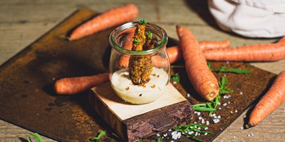 Naturhotel - Bio-Küche: Saisonale Speisen - Ritten - 100% Vegan und regional - Vegan Hotel LA VIMEA