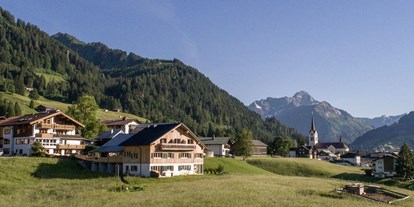 Nature hotel - Umgebungsschwerpunkt: Fluss - Vorarlberg - Für das Biohotel Oswalda Hus wurden nachhaltige Baustoffe und Naturmaterialien verwendet - Biohotel Oswalda Hus