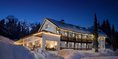 Nature hotel - barrierefrei: Barrierefreies Hotel - Bödele Alpenhotel im Winter - BÖDELE ALPENHOTEL