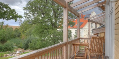 Nature hotel - Regionale Produkte - Ostseeküste - Blick in den Park - Biohotel Gutshaus Parin