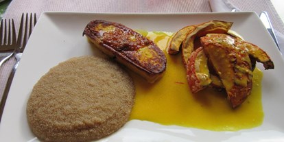 Naturhotel - Bio-Küche: Bio-Frühstück - Osttirol - Der vegan zertifizierte Gasthof zum Ederplan mit veganer -5-Elementeküche - alle Speisen sind zucker-,  laktose- und glutenfrei - Veganer Gasthof zum Ederplan