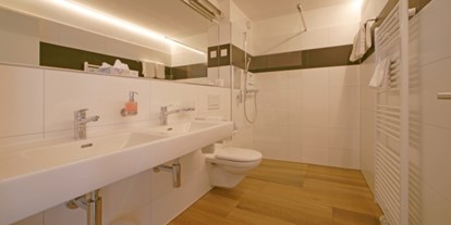 Naturhotel - Wassersparmaßnahmen - Mals - Badezimmer - Bio-Hotel Al Rom
