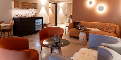 Nature hotel - Ökoheizung: Holzheizung: ja, Pellet - Lounge Bereich - Biohotel Sonne St. Peter