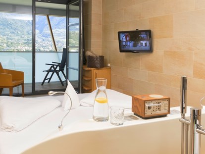 Naturhotel - Sauna - Doppelzimmer Meran Romantik - Biohotel und Wellnesshotel Pazeider