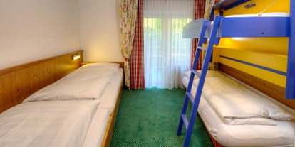 Naturhotel - Aktivurlaub möglich - Leogang - Kinderzimmer mit Etagenbett - The RESI Apartments "mit Mehrwert"