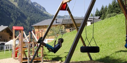 Naturhotel - Auszeichnung / Zertifikat / Partner: Bio Austria - Leogang - Familienspielplatz - Bio-Pension Vorderlengau