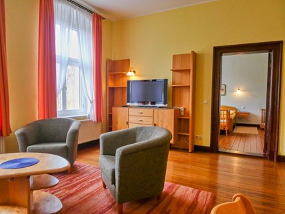Naturhotel - Rezeption: 10 h - Apartment 2 im ersten OG - Biohotel Gut Nisdorf