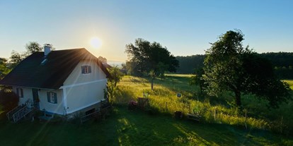Nature hotel - Bio-Küche: Bio-Frühstück - Süd & West Steiermark - Kellerstöckl am veganen Bio-Lebenshof "Varm - die vegane Farm"