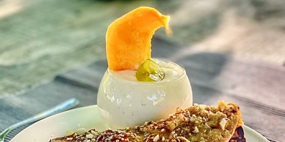Naturhotel - Bio-Küche: Saisonale Speisen - Bargemon - bio-veganes Dessert - Abriecosy