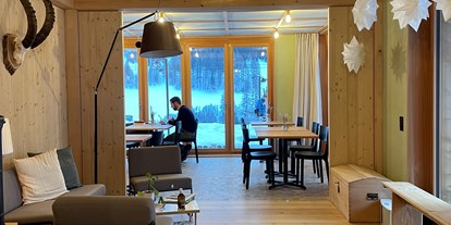 Naturhotel - Hoteltyp: BIO-Urlaubshotel - Münster VS - Lounge und Stube - Berglodge Goms