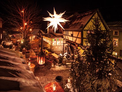 Naturhotel - Sächsische Schweiz - Von November bis März verwandelt sich der Mühlenhof in ein einzigartiges Wintermärchen - Bio- & Nationalpark-Refugium Schmilka