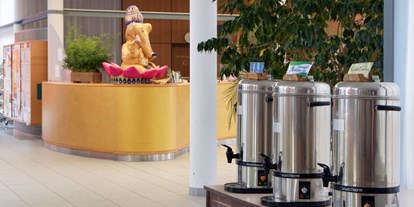Naturhotel - Bio-Restaurant (nur für Hotelgäste): Restaurant für Hotelgäste - Teutoburger Wald - Yoga Vidya Bad Meinberg