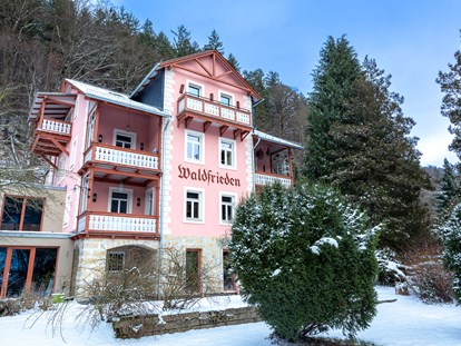Naturhotel - Bio-Hotel Merkmale: Ökologisch sanierter Altbau - Bio-BoutiqueHotel Villa Waldfrieden
