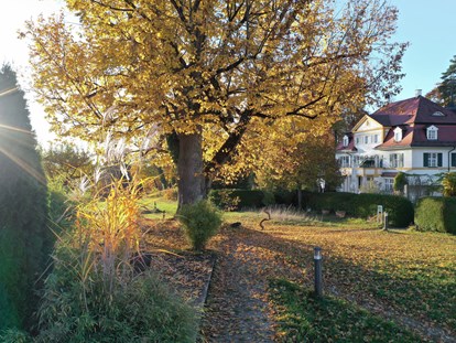 Nature hotel - Energieversorgung: 100 % Ökostrom - Herbst Biohotel Schlossgut Oberambach - Schlossgut Oberambach