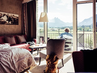 Naturhotel - Hoteltyp: BIO-Urlaubshotel - Zimmeraussicht - Natur- & Biohotel Bergzeit