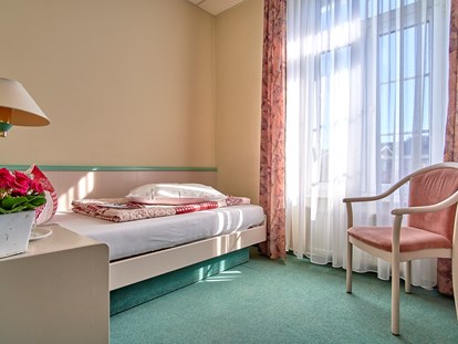 Naturhotel - Wassersparmaßnahmen - Mecklenburg-Vorpommern - BIO HOTEL Amadeus: Einzelzimmer - Biohotel Amadeus