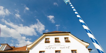 Naturhotel - Bio-Wein (eigenes Weingut) - Grünwald (Landkreis München) - BIO HOTEL Alter Wirt: 
Außen Ansicht  - Alter Wirt