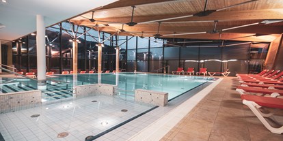Naturhotel - Umgebungsschwerpunkt: Land - Leogang - BIO HOTEL Bruggerhof: Schwimmbad Wellness - Bruggerhof – Camping, Restaurant, Hotel