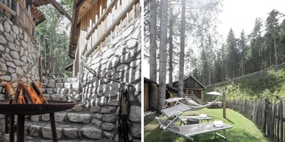 Naturhotel - Sauna - Steinegg, Gemeinde Karneid - Wellness am Bach- und Waldrand - Aqua Bad Cortina & thermal baths