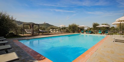 Naturhotel - Hoteltyp: Bio-Ferienwohnung / Ferienhaus - Toskana - BIO HOTEL La Pievuccia: Pool  - La Pievuccia