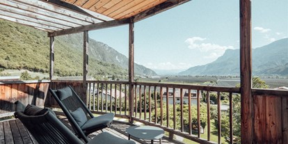 Naturhotel - Sonnenterrasse - Südtirol - Meran - Biorefugium theiner's garten