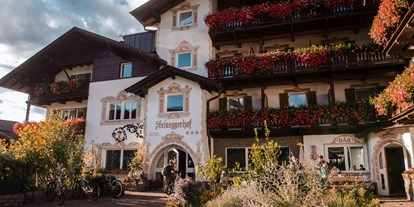 Naturhotel - Recyclingpapier - Südtirol - Bozen - Ansicht Hotel - Bio & Bikehotel Steineggerhof