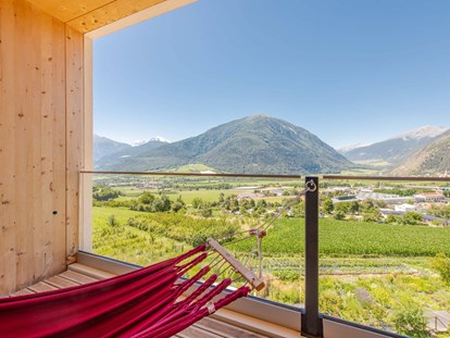 Naturhotel - Umgebungsschwerpunkt: Berg - Mals - Biohotel Panorama: Urlaub in Südtirol - Biohotel Panorama