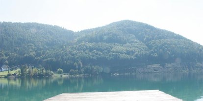 Naturhotel - Sonnenterrasse - Klopeiner See - Blick auf den Klopeiner See - Loving Hut am Klopeiner See