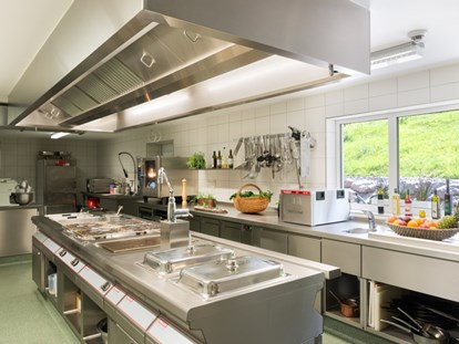 Naturhotel - Preisklasse: €€€ - Mattlihüs Bio-Küche mit mit regionalen Bio-Spezialitäten - Biohotel Mattlihüs in Oberjoch