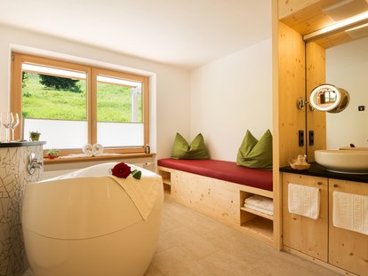 Naturhotel - Sauna - Obsteig - Mattlihüs Wellness Suite Zirbe & Lehm - Biohotel Mattlihüs in Oberjoch