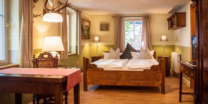 Naturhotel - Day-Spa - Sächsische Schweiz - Doppelzimmer mit Naturlatexschlafsystem - Bio-Pension Forsthaus