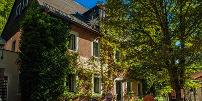 Naturhotel - Bio-Restaurant (nur für Hotelgäste): Öffentliches Restaurant - Sächsische Schweiz - Bio-Pension Forsthaus