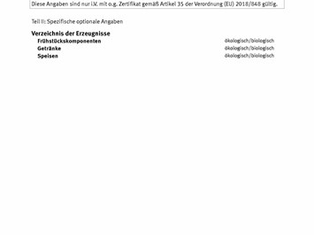 Land Gut Höhne Nachweise Zertifikate Zertifikat Kontrollstelle ABCERT AG Seite 2